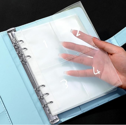 100 Umschläge Spar Binder